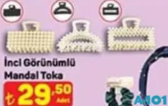 İNCİ GÖRÜNÜMLÜ MANDAL TOKA fiyat ve kampanya bilgisi